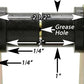 RockJock 76-86 CJ Front Tow Shackles with Hardware
