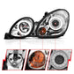 ANZO 1998-2005 Lexus Gs300 Projector Headlights w/ Halo Chrome | Too Fast Autoparts | Order Online | Canada & USA Shipping