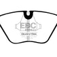 EBC 89-91 Audi 200 2.2 Turbo (ATE) Redstuff Front Brake Pads