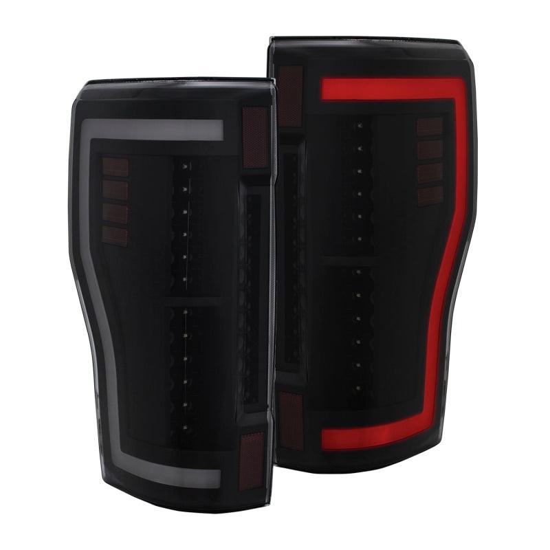 ANZO 2017+ Ford F-250 LED Taillights - Black/Smoke | Too Fast Autoparts | Order Online | Canada & USA Shipping