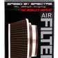 Spectre Adjustable Conical Air Filter 2-1/2in. Tall (Fits 3in. / 3-1/2in. / 4in. Tubes) - Black