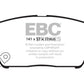 EBC 09+ Hyundai Genesis Coupe 2.0 Turbo Yellowstuff Front Brake Pads