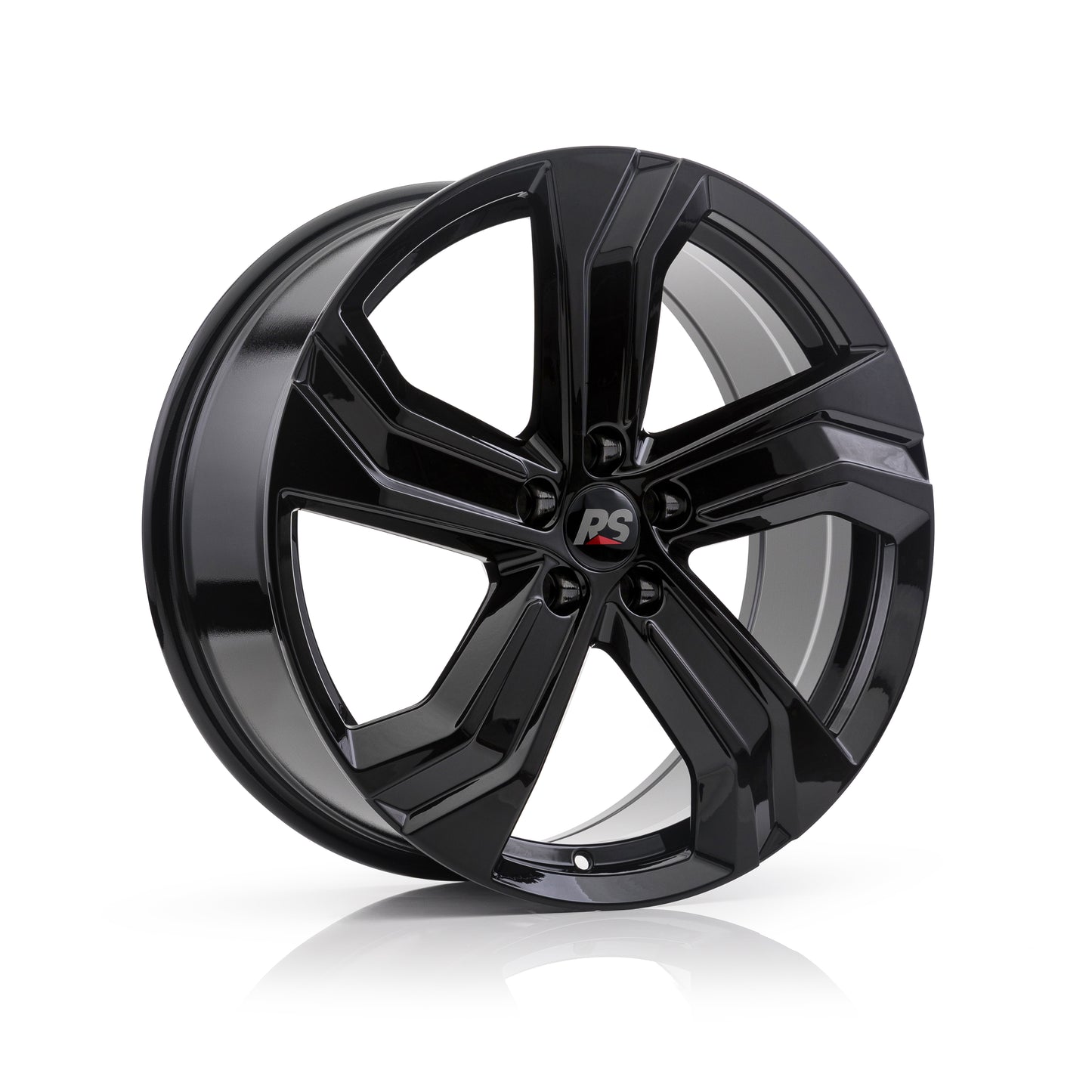 RS Gloss Black 18x8.0 5x108 Wheels - VL01-18