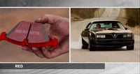 Plaquettes de frein arrière EBC 12+ Hyundai Elantra GT 2 Redstuff