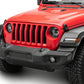 Raxiom 18-23 Jeep Wrangler JL Axial Series 9-In Angel Eye LED Headlights- Black Housing (Clear Lens)