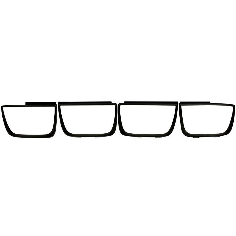 ANZO Taillight Bezels 2010-2013 Chevrolet Camaro Taillight Bezels - 4pc Flat Black | Too Fast Autoparts | Order Online | Canada & USA Shipping