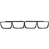ANZO Taillight Bezels 2010-2013 Chevrolet Camaro Taillight Bezels - 4pc Flat Black | Too Fast Autoparts | Order Online | Canada & USA Shipping