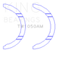 King Engine Bearings Mitsubishi EVO X 4B11T/Hyundai G4KC/G4KD/G4KE Thrust Washer Set