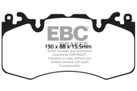 Plaquettes de frein avant EBC 13+ Land Rover Range Rover 3.0 Supercharged Greenstuff