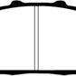 EBC 94-01 Acura Integra 1.8 Redstuff Front Brake Pads