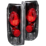 ANZO 1989-1996 Ford F-150 Taillights Black | Too Fast Autoparts | Order Online | Canada & USA Shipping