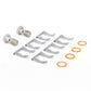 Goodridge 96-00 Honda Civic LX/EX w/ LG Front Rotors Brake Lines