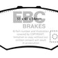 EBC 01-03 Acura CL 3.2 Redstuff Rear Brake Pads