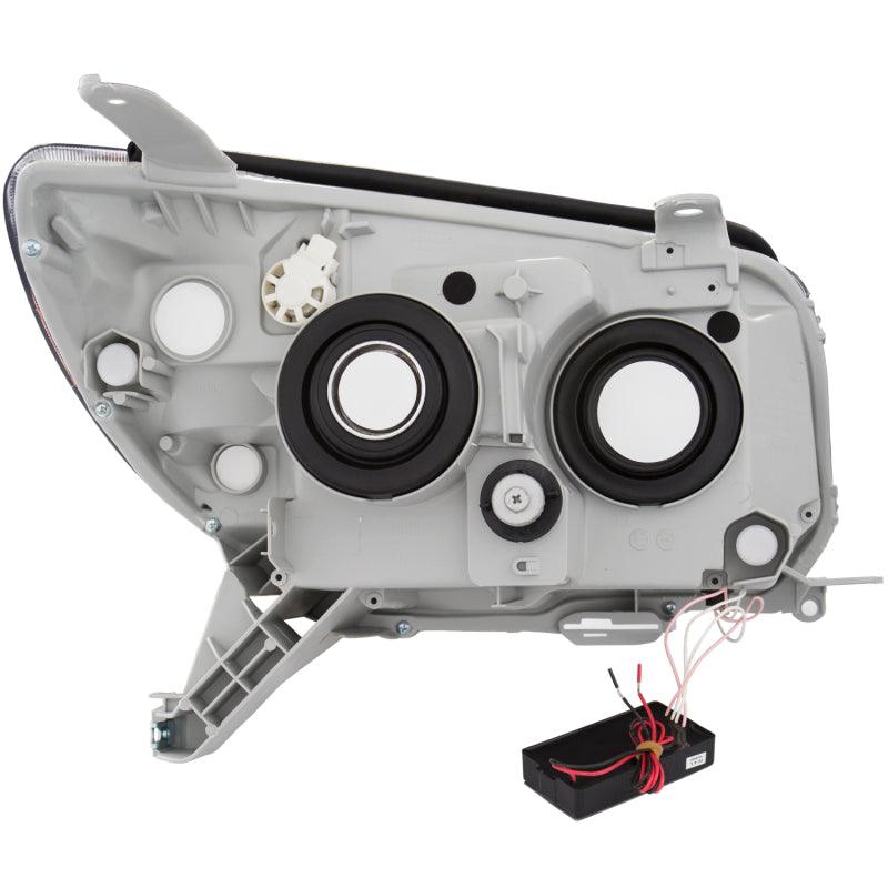 ANZO 2006-2009 Toyota 4Runner Projector Headlights w/ Halo Black | Too Fast Autoparts | Order Online | Canada & USA Shipping