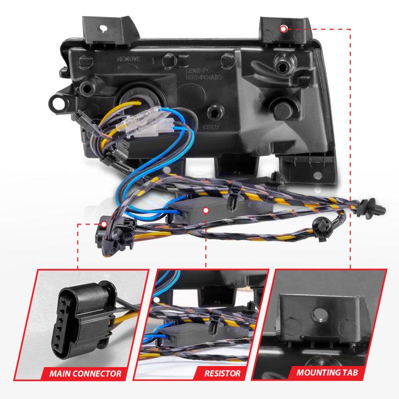ANZO 2018-2021 Jeep Wrangler LED Side Markers Chrome Housing Smoke Lens w/ Seq. Signal Sport Bulb | Too Fast Autoparts | Order Online | Canada & USA Shipping