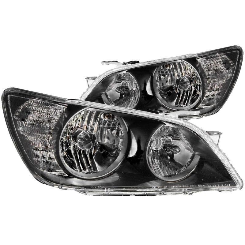 ANZO 2001-2005 Lexus Is300 Crystal Headlights Black | Too Fast Autoparts | Order Online | Canada & USA Shipping