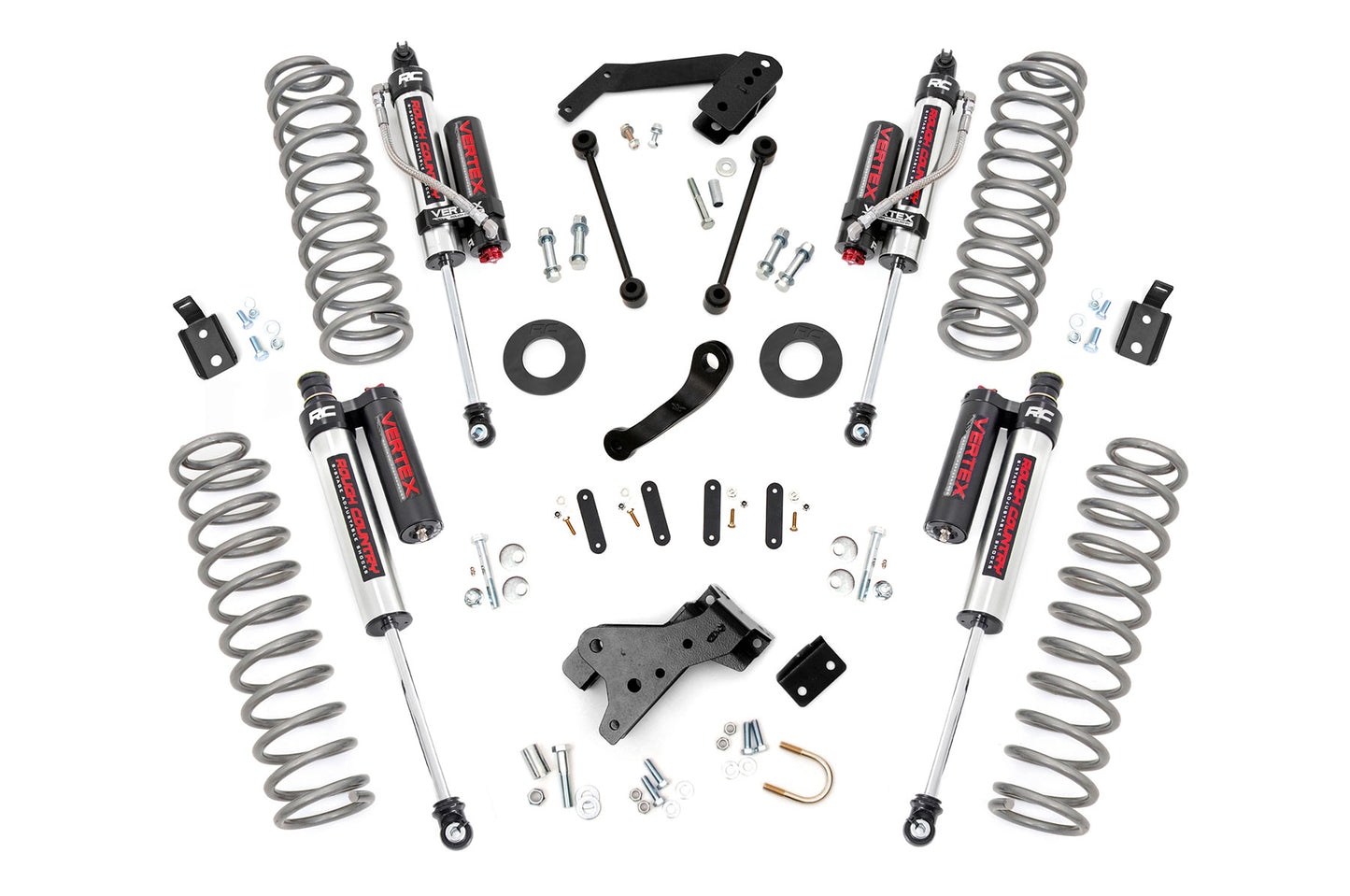 4 Inch Lift Kit | Vertex | Jeep Wrangler JK 2WD/4WD (2007-2018)