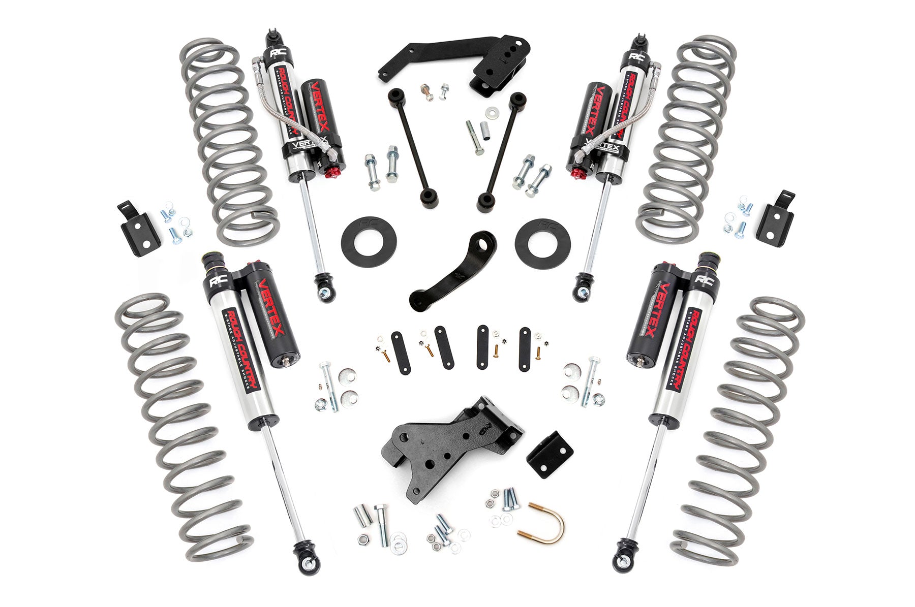 4 Inch Lift Kit | Vertex | Jeep Wrangler JK 2WD/4WD (2007-2018)