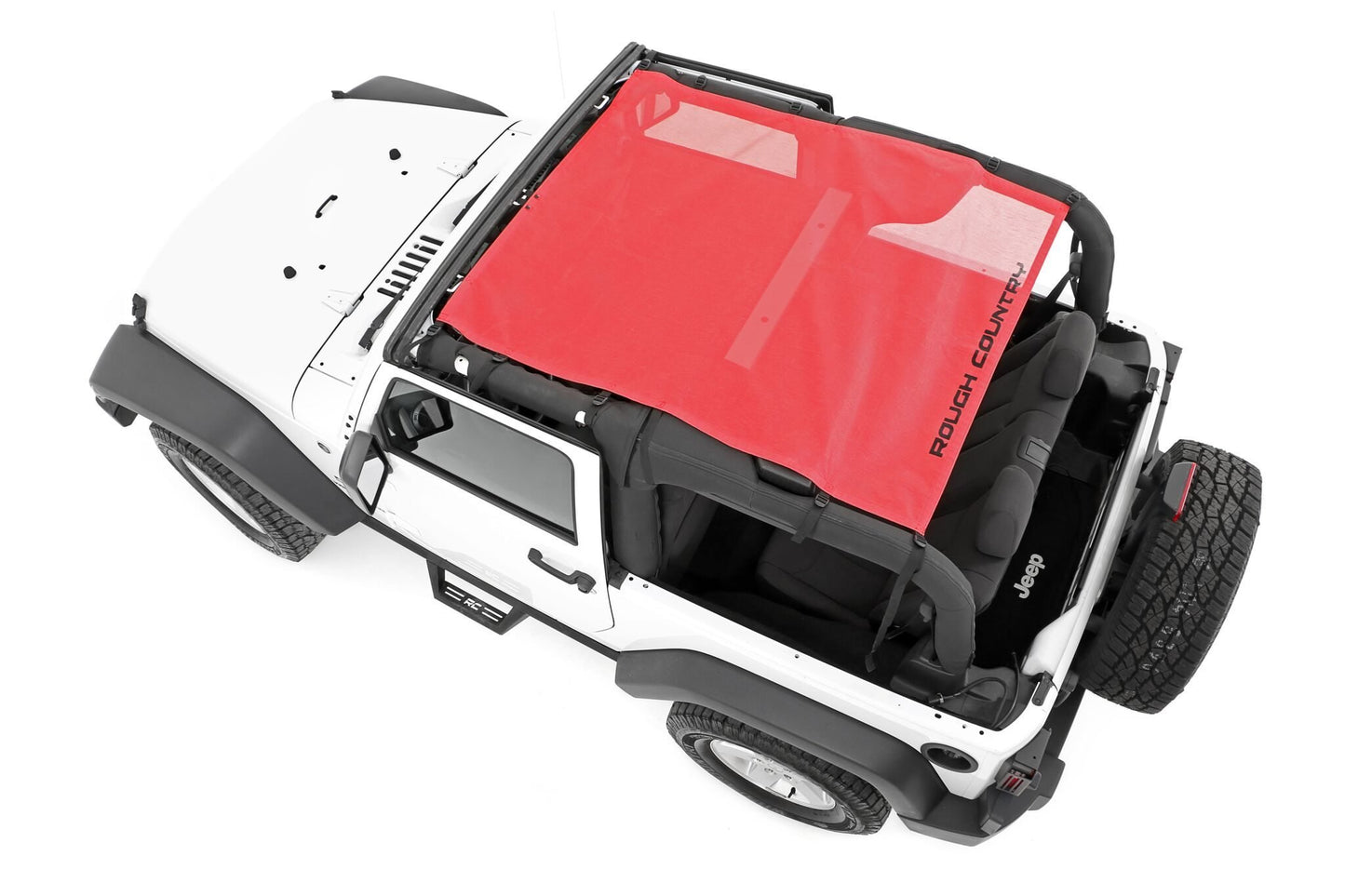 Mesh Bikini Top Plus | Red | Jeep Wrangler JK 4WD (2007-2018)