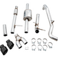 AWE Tuning 4th Gen GM 1500 5.3L 0FG Cat-Back Dual Side Exit (Flat Bumper) - Diamond Tips