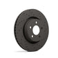Hawk Talon 2015 Ford Mustang 320mm w/ performance pkg. Drilled and Slotted Rear Brake Rotor Set