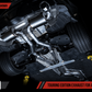 AWE Tuning 2020 Toyota Supra A90 Resonated Touring Edition Exhaust - 5in Diamond Black Tips