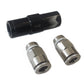 Snow Performance High Flow 7PSI Crack Pressure Check Valve Quick-Connect Fittings (1/4in Tubing)