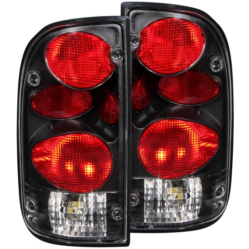 ANZO 1995-2000 Toyota Tacoma Taillights Black | Too Fast Autoparts | Order Online | Canada & USA Shipping
