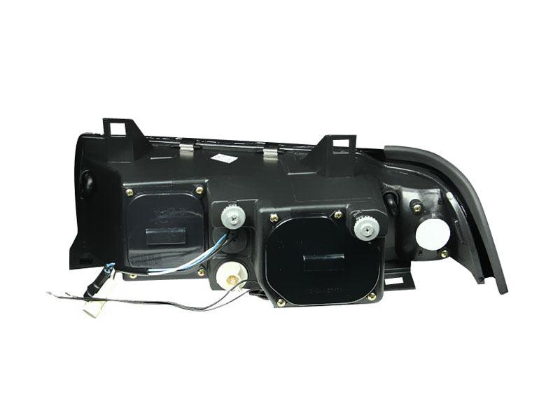 ANZO 1992-1998 BMW 3 Series E36 Projector Headlights w/ Halo Black (CCFL) G2 | Too Fast Autoparts | Order Online | Canada & USA Shipping