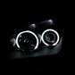 ANZO 2005-2007 Ford Focus Projector Headlights w/ Halo Black | Too Fast Autoparts | Order Online | Canada & USA Shipping