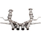 Corsa 23-25 Chevrolet Corvette C8 Z06 3in Valved Cat-Back Exhaust Muffler Delete Track Systemw/o Tip