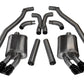Corsa 2012-2015 Chevrolet Camaro Coupe ZL1 6.2L V8 Black Sport Cat-Back + XO Exhaust