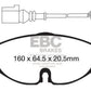 EBC 14+ Audi A3 1.8 Turbo Yellowstuff Front Brake Pads