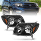 ANZO 2003-2005 Toyota 4Runner Crystal Headlights Black | Too Fast Autoparts | Order Online | Canada & USA Shipping