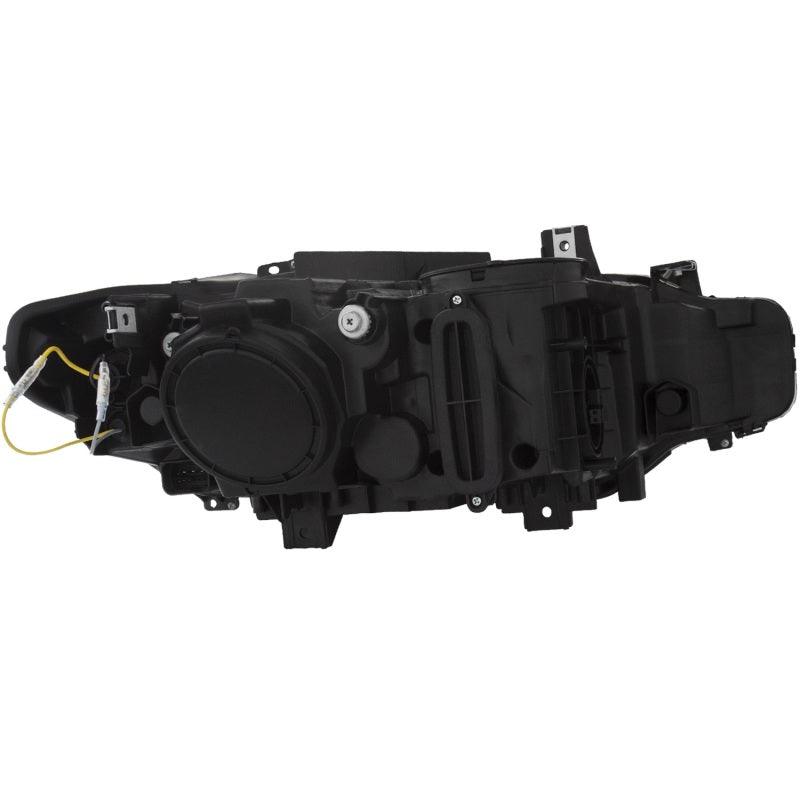 ANZO 2012-2015 BMW 3 Series Projector Headlights w/ U-Bar Black | Too Fast Autoparts | Order Online | Canada & USA Shipping