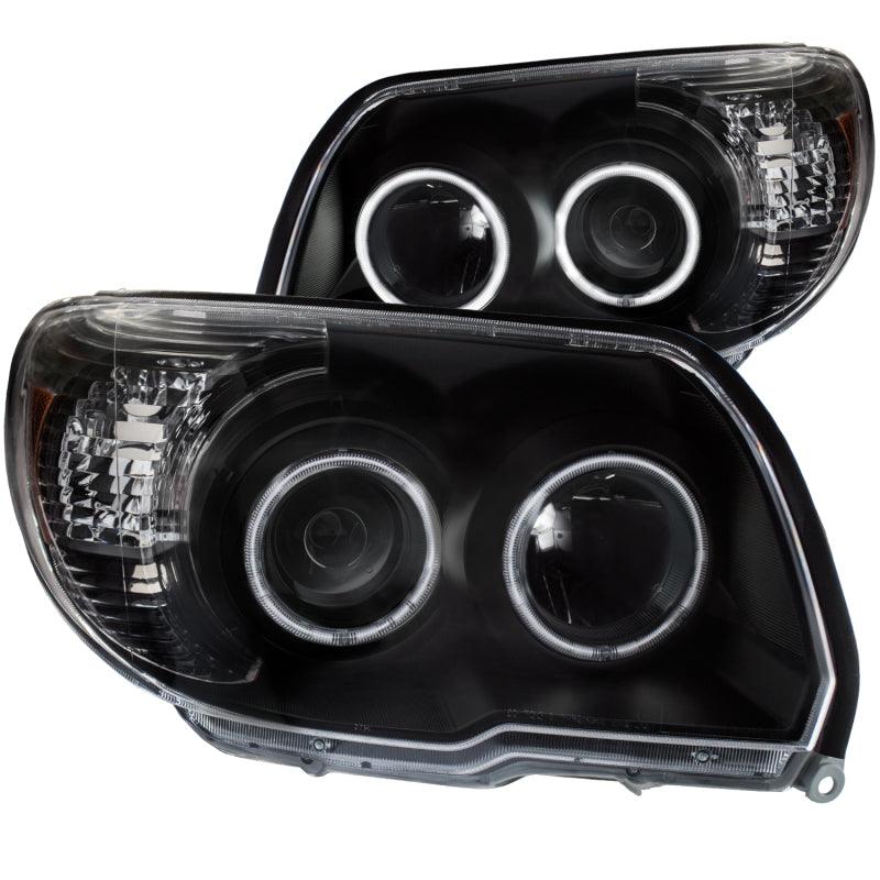 ANZO 2006-2009 Toyota 4Runner Projector Headlights w/ Halo Black | Too Fast Autoparts | Order Online | Canada & USA Shipping