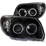 ANZO 2006-2009 Toyota 4Runner Projector Headlights w/ Halo Black | Too Fast Autoparts | Order Online | Canada & USA Shipping