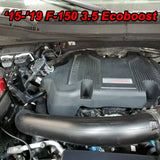 J&amp;L 2011-2025 Ford F-150 2.7L/3.5L/5.0L Passenger Side Oil Separator 3.0 - Black Anodized