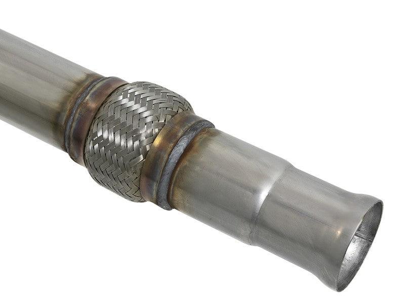 aFe Large Bore-HD 3in 409SS DPF-Back 20-21 GM Trucks L6-3.0L (td) LM2 - Polished Tip | Too Fast Autoparts | Order Online