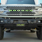DV8 Offroad 2021 Ford Bronco Capable Bumper Slanted Front License Plate Mount