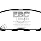 EBC 08-13 Infiniti EX35 3.5 Greenstuff Rear Brake Pads