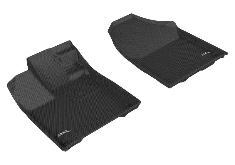 3D MAXpider 2016-2020 Honda Pilot/Passport Kagu 1st Row Floormat - Black | Too Fast Autoparts | Order Online