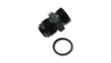 Vibrant -10AN Flare to AN Straight Thread (7/8-14) with O-Ring Adapter Fitting