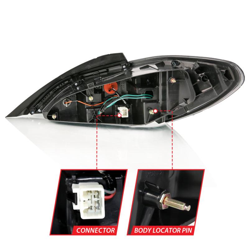 ANZO 10-13 Hyundai Genesis 2DR LED Taillights Smoke | Too Fast Autoparts | Order Online