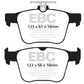 EBC 14-20 Audi S3 2.0 Turbo Yellowstuff Rear Brake Pads