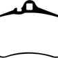 EBC 03-05 Porsche 911 (996) (Cast Iron Rotor only) 3.6 Carrera 4S Yellowstuff Front Brake Pads