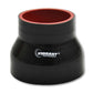 Vibrant 4 Ply Reducer Couper 3.5in ID x 3.75in ID x 3.0in Long - Black