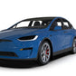 Rally Armor 22-26 Tesla Model X Black UR Mud Flap w/Red Logo