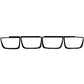 ANZO Taillight Bezels 2010-2013 Chevrolet Camaro Taillight Bezels - 4pc Flat Black | Too Fast Autoparts | Order Online | Canada & USA Shipping