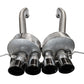 Corsa 2015-2019 Chevrolet Corvette C7 Z06 6.2L 2.75in Xtreme Axle-Back w/ Dual NPP & Quad Black Tips
